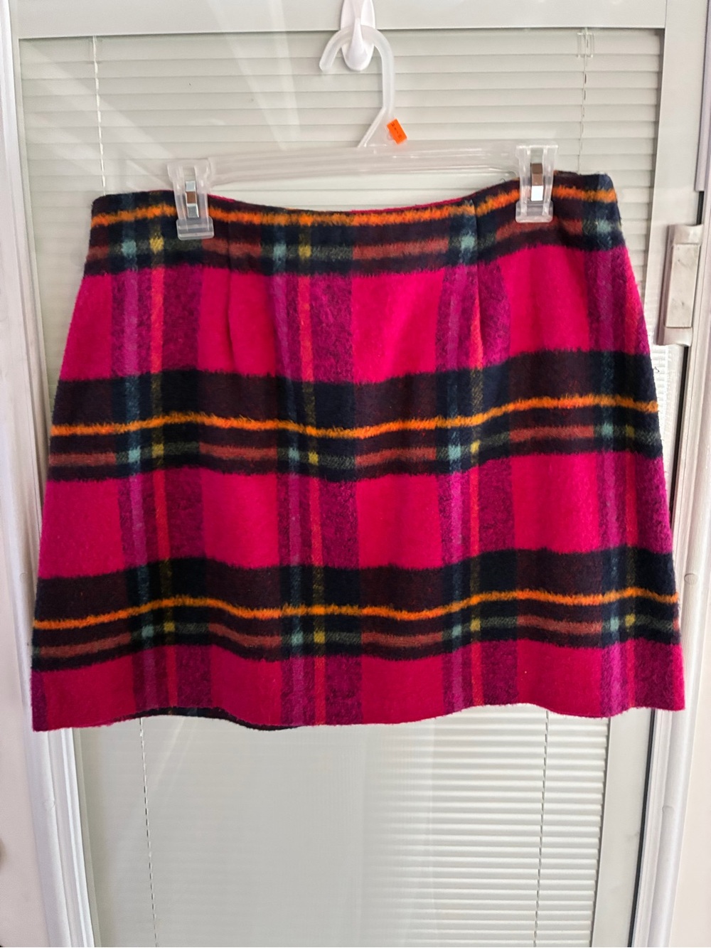Fuchsia Plaid Mini Skirt - Women's Bold Tartan Style